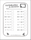 Multiplying & Dividing
