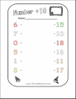 Number Plus X